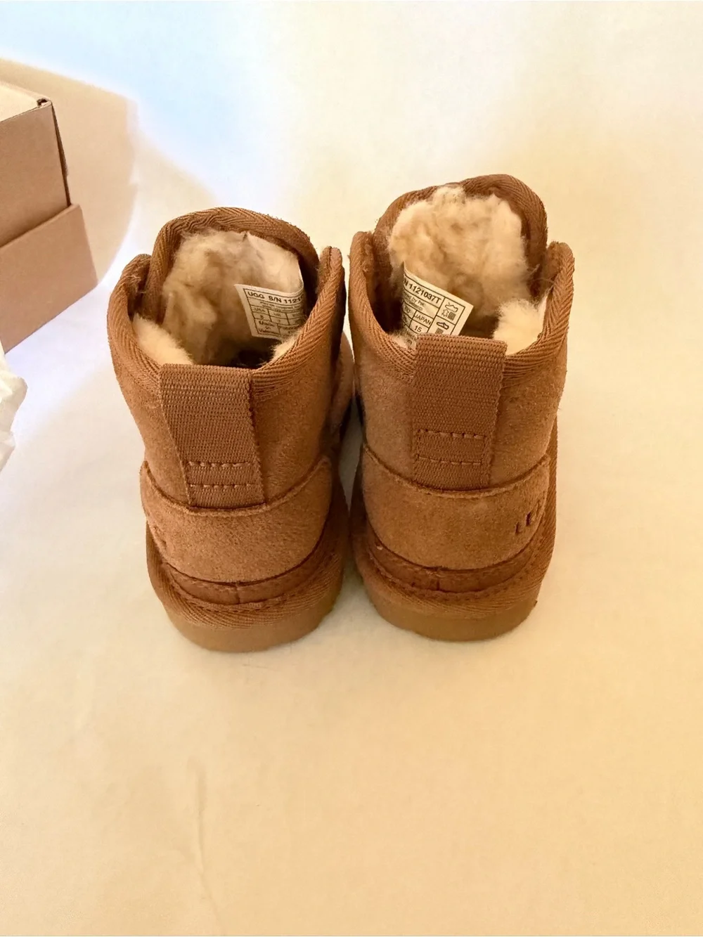 UGG plush shearling